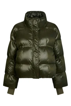 Neo Noir Rhea Shiny Puffer Jacket 165094< Overtøj & Jakker