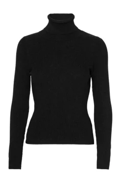 Rib Rollneck Blouse*A-View Clearance