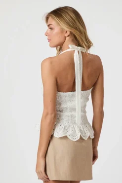 Neo Noir Ribbi Halter Neck Top 165134< T-Shirts & Toppe