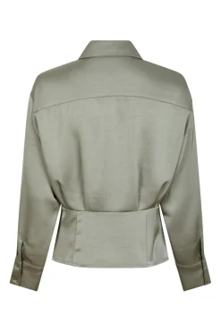 Neo Noir Risisa Heavy Sateen Shirt 164052< Bluser & Skjorter|Ammevenligt Tøj
