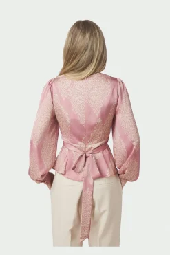 Neo Noir Rista Paisley Drop Blouse 166208< Bluser & Skjorter