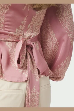 Neo Noir Rista Paisley Drop Blouse 166208< Bluser & Skjorter