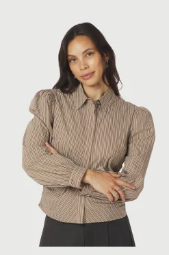 Ritta Stripe Shirt 167224*Neo Noir Online