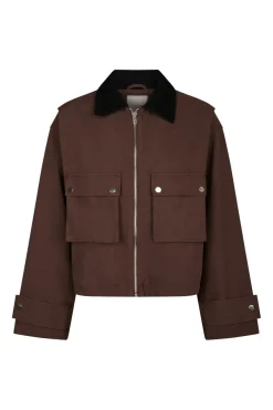 Neo Noir Rivera Canvas Boxy Jacket 164402< Overtøj & Jakker