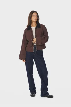 Neo Noir Rivera Canvas Boxy Jacket 164402< Overtøj & Jakker