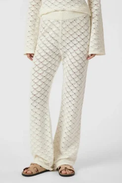Neo Noir Rizzy Crochet Pants 165218< Bukser, Jeans & Leggings