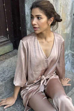 Continue Roberta Satin 14962< Bukser, Jeans & Leggings