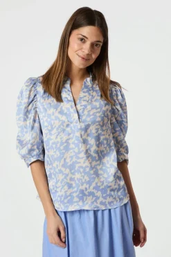 Neo Noir Roella Graphic Fade Blouse 165274< Bluser & Skjorter