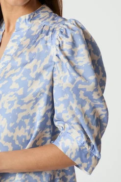 Neo Noir Roella Graphic Fade Blouse 165274< Bluser & Skjorter