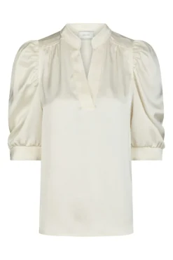 Neo Noir Roella Heavy Sateen Blouse 162590< Bluser & Skjorter