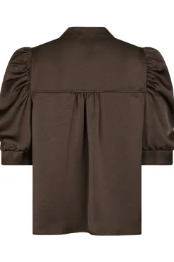 Neo Noir Roella Heavy Sateen Blouse 162590< Bluser & Skjorter