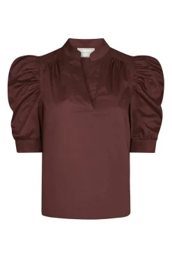 Roella Poplin Blouse 164283*Neo Noir Outlet