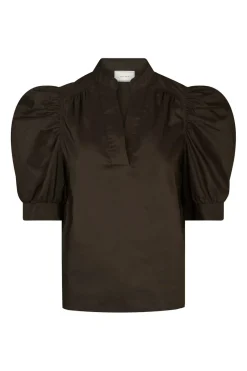 Neo Noir Roella Poplin Blouse 164283< Bluser & Skjorter