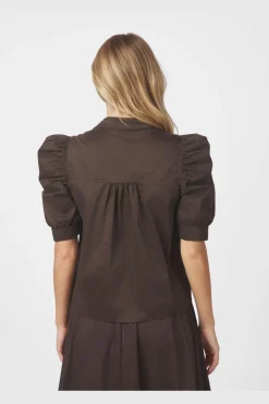Neo Noir Roella Poplin Blouse 164283< Bluser & Skjorter