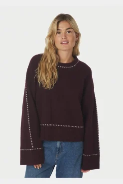 Neo Noir Roeme Knit Stitch Blouse 164818< Strik|Bluser & Skjorter