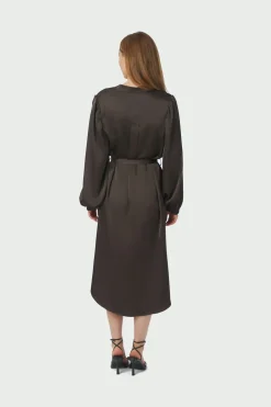 Neo Noir Rolana Heavy Sateen Dress 164533< Kjoler
