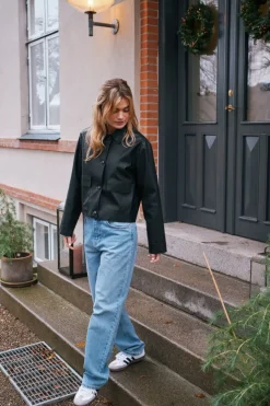 Romana Faux Pu Jacket 164349*Neo Noir New