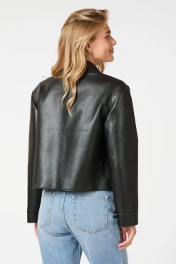 Romana Faux Pu Jacket 164349*Neo Noir New