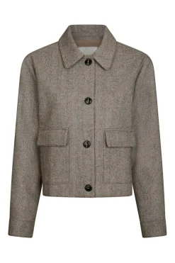 Romana Herringbone Jacket 164892*Neo Noir Sale