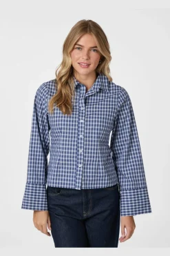 Neo Noir Rosa Check Shirt 165895< Bluser & Skjorter|Ammevenligt Tøj