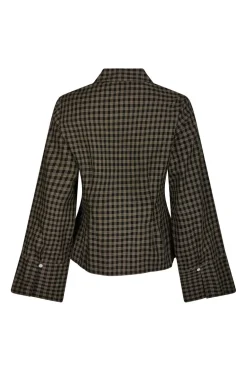 Rosa Mini Check Shirt 167089*Neo Noir New
