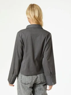 Neo Noir Rosa Pinstripe Shirt< Bluser & Skjorter|Ammevenligt Tøj