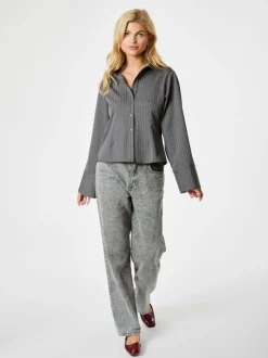 Neo Noir Rosa Pinstripe Shirt< Bluser & Skjorter|Ammevenligt Tøj