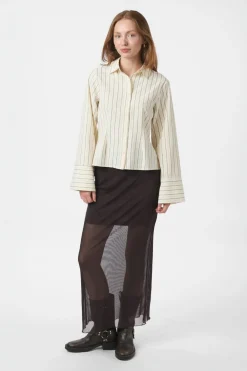 Neo Noir Rosa Solid Shirt 163652< Bluser & Skjorter|Ammevenligt Tøj