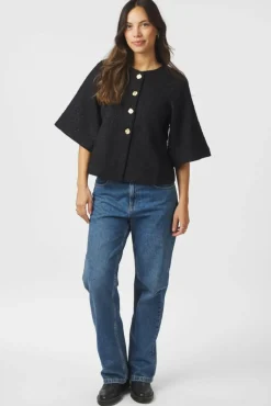 Neo Noir Rosella Boucle Mini Jacket 166488< Overtøj & Jakker