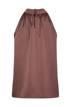 Rosette Heavy Sateen Top 164817*Neo Noir Discount