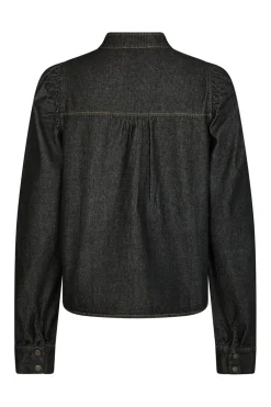 Neo Noir Rosslyn Denim Blouse 164285< Bluser & Skjorter