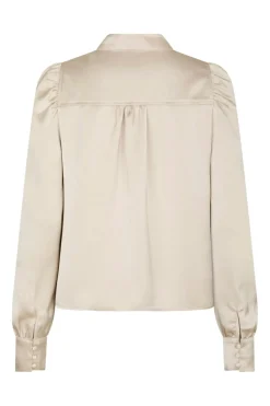 Neo Noir Rosslyn Heavy Sateen Blouse 163769< Bluser & Skjorter