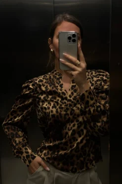 Rosslyn Leo Blouse*Neo Noir Online