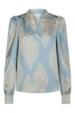 Neo Noir Rosslyn Paisley Drop Blouse 163976< Bluser & Skjorter