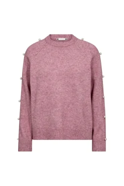 Co´Couture Rowancc Pearl Sleeve Knit 42006< Strik|Bluser & Skjorter
