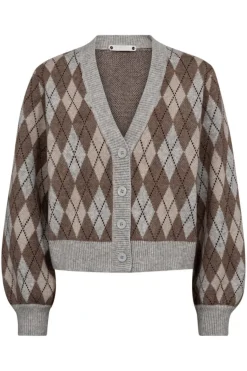 Co´Couture Rowcc Check Cardigan 32212< Cardigans