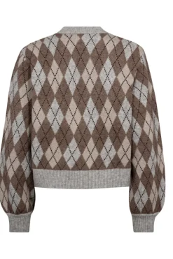Co´Couture Rowcc Check Cardigan 32212< Cardigans