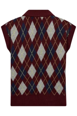 Co´Couture Rowcc Check Vest 32213< Veste