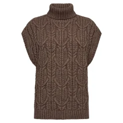 Co´Couture Rowcc Oversize Cable Knit Vest 32222< Veste