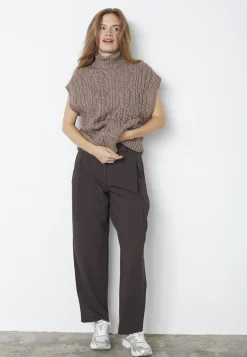 Co´Couture Rowcc Oversize Cable Knit Vest 32222< Veste