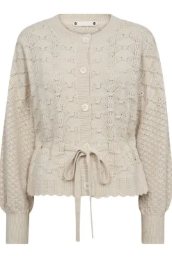 Rowcc Pointelle Tie Cardigan 32241*Co´Couture Outlet