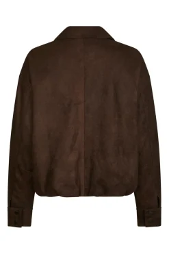 Rubby Faux Suede Jacket 166554*Neo Noir