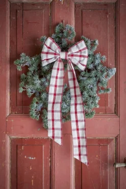 Ruby Dekorations Sløjfe, Rød, Bomuld 82068551*Bloomingville Clearance