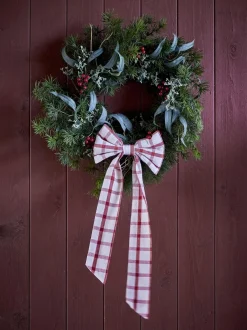 Ruby Dekorations Sløjfe, Rød, Bomuld 82068551*Bloomingville Clearance