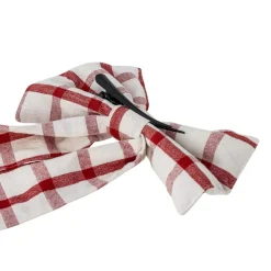 Ruby Dekorations Sløjfe, Rød, Bomuld 82068551*Bloomingville Clearance