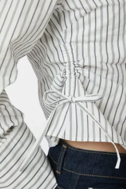 Rudy Stripe Shirt 166238*Neo Noir Discount