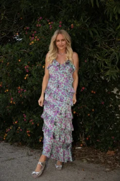 Ruffle Wild Garden Dress 165477*Valentin Studio Clearance