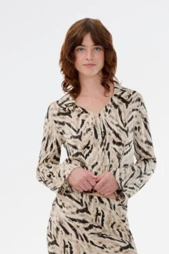 Modström Sabellemd Print Shirt 58873< Bluser & Skjorter