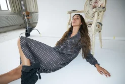 Lollys Laundry Sagill Maxi Dress Ls25516-3001< Kjoler