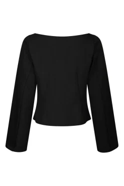 Salsa Structure Blouse 166610*Neo Noir